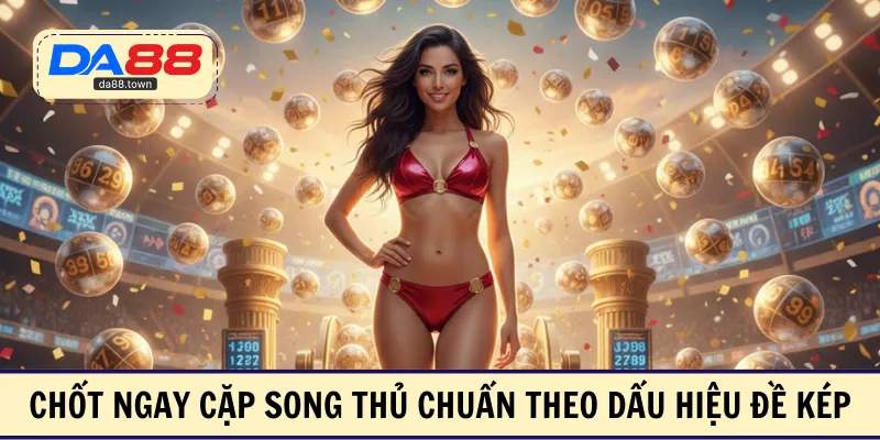 Chốt ngay cặp song thủ chuẩn theo dấu hiệu đề kép