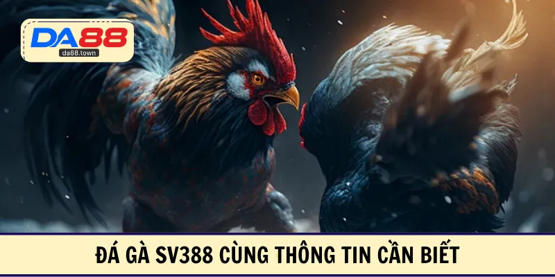 Đá gà SV388 cùng thông tin cần biết