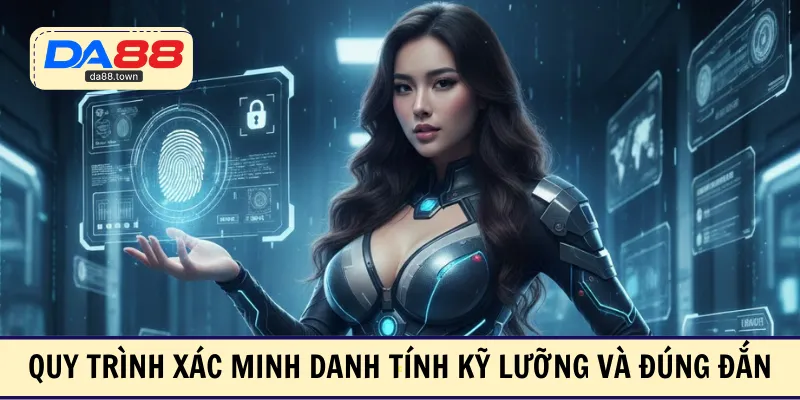 Quy trình xác minh danh tính kỹ lưỡng và đúng đắn